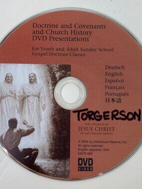 LDS Doctrine And Covenants & Church History DVD Presentations No Case